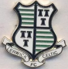футбол.клуб Л.Селтік (Шотландія ЕМАЛЬ/Lerwick Celtic,Shetl-Scotland football pin