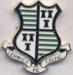 футбол.клуб Л.Селтік (Шотландія ЕМАЛЬ/Lerwick Celtic,Shetl-Scotland football pin