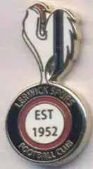 футбол.клуб Л.Спурс (Шотландія) ЕМАЛЬ /Lerwick Spurs,Shetl-Scotland football pin