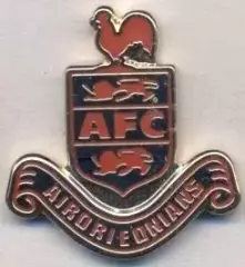футбол.клуб Ейрдріоніанс (Шотланд.3 ЕМАЛЬ/Airdrieonians FC,Scotland football pin