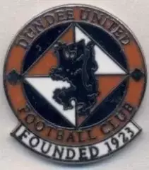 футбол.клуб Данді Юнайтед (Шотландія)1 ЕМАЛЬ/Dundee United,Scotland football pin