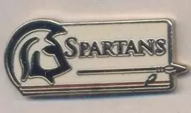 футбол.клуб Спартанс (Шотландія)2 ЕМАЛЬ /Spartans FC,Scotland football pin badge