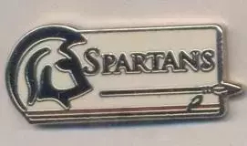 футбол.клуб Спартанс (Шотландія)2 ЕМАЛЬ /Spartans FC,Scotland football pin badge