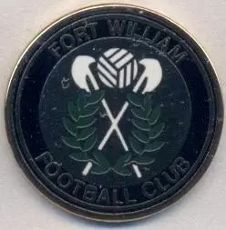 футбол.клуб Форт-Вільям (Шотландія)2 ЕМАЛЬ/Fort William FC,Scotland football pin
