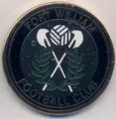 футбол.клуб Форт-Вільям (Шотландія)2 ЕМАЛЬ/Fort William FC,Scotland football pin