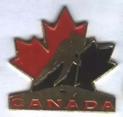 Канада, федерація хокею, №2, важмет / Canada ice hockey federation pin badge