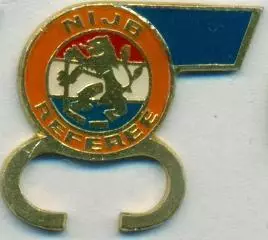 Нідерланди,федерація хокей.рефері2 важмет /Netherlands hockey referees feder.pin