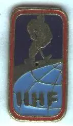 ІІХФ (Всесвітня федерація хокею)3 важмет / IIHF ice hockey federation pin badge