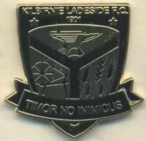 футбол.клуб Кілберні (Шотланд. ЕМАЛЬ/Kilbirnie Ladeside FC,Scotland football pin
