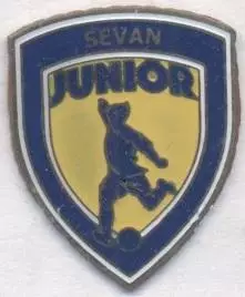 футбол.клуб Юніор Севан (Вірменія важмет/Junior Sevan,Armenia football pin badge
