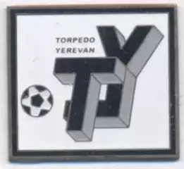 футбол.клуб Торпедо Єреван (Вірменія ЕМАЛЬ/FC Torpedo,Armenia football pin badge