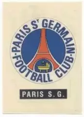 наклейка футбол ПСЖ (Франція)1 / Paris St.Germain, France football logo sticker
