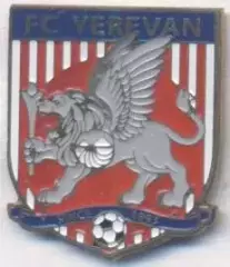 футбол.клуб ФК Єреван (Вірменія)2 важмет / FC Yerevan,Armenia football pin badge