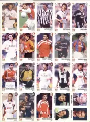 наклейки 22 шт.футболісти Серія А (Італія)4 / Serie A, Italy 22 players stickers