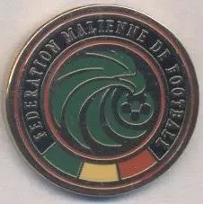 Малі, федерація футболу, №4, ЕМАЛЬ / Mali football federation enamel pin badge