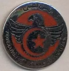 Туніс, федерація футболу,№1 ЕМАЛЬ / Tunisia football federation enamel pin badge