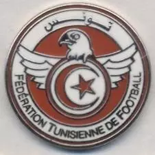 Туніс, федерація футболу,№2 ЕМАЛЬ / Tunisia football federation enamel pin badge