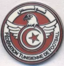 Туніс, федерація футболу,№3 ЕМАЛЬ / Tunisia football federation enamel pin badge