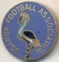 Уганда, федерація футболу, №1, ЕМАЛЬ / Uganda football federation enamel badge