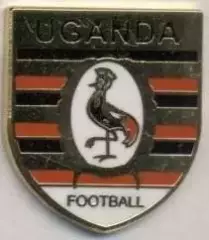 Уганда, федерація футболу, №2 ЕМАЛЬ /Uganda football federation enamel pin badge