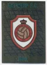 наклейка блискуча футбол Антверпен (Бельгія) / R.Antwerp FC,Belgium logo sticker