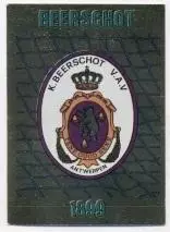 наклейка блискуча футбол Беєрсхот (Бельгія /K.Beerschot VAC,Belgium logo sticker