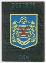 наклейка блискуча футбол Беверен (Бельгія) /KSK Beveren,Belgium football sticker