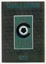 наклейка блискуча футбол Серкль (Бельгія /Cercle Brugge,Belgium football sticker
