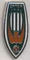 Замбія, федерація футболу,№1 ЕМАЛЬ / Zambia football federation enamel pin badge