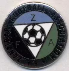 Занзібар, федерація футболу, №2, ЕМАЛЬ / Zanzibar football federation pin badge