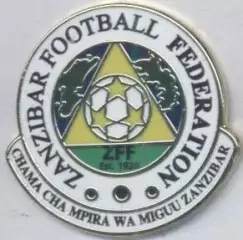 Занзібар,федерація футболу№6 ЕМАЛЬ/Zanzibar football federation enamel pin badge