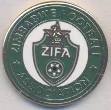 Зімбабве, федерація футболу4 ЕМАЛЬ/Zimbabwe football federation enamel pin badge