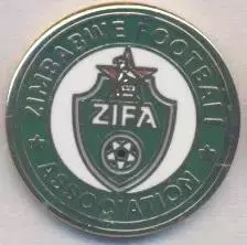 Зімбабве, федерація футболу4 ЕМАЛЬ/Zimbabwe football federation enamel pin badge