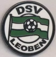 футбол.клуб Леобен (Австрія) ЕМАЛЬ / Donawitzer SV Leoben, Austria football pin