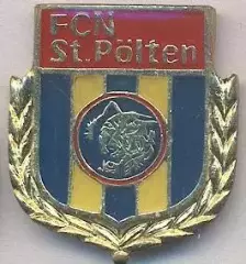 футбол.клуб Санкт-Пьольтен (Австрія3 важмет/FCN St.Polten,Austria football badge