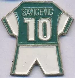 футболка-клуб Рапід Відень (Австрія важмет/Rapid Wien,Austria football pin badge