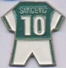футболка-клуб Рапід Відень (Австрія важмет/Rapid Wien,Austria football pin badge
