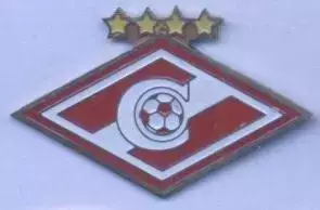 футбольний клуб Спартак Мос.(Рос.)3 важмет / Spartak Mos.,Rus.football pin badge