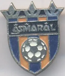 футбольний клуб Асмарал Мос. (Рос.) алюміній / Asmaral Mos., Rus. football badge