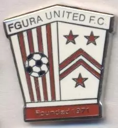 футбол.клуб Фгура (Мальта1 ЕМАЛЬ/Fgura United FC,Malta football enamel pin badge