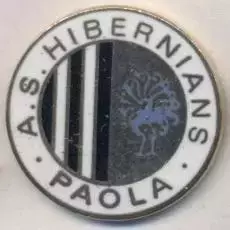 футбол.клуб Хіберніанс (Мальта)4 ЕМАЛЬ / Hibernians FC, Malta football pin badge