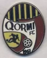 футбольний клуб Кормі (Мальта)2 ЕМАЛЬ / Qormi FC,Malta football enamel pin badge