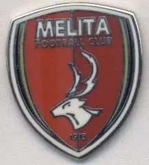 футбол.клуб Меліта (Мальта)1 ЕМАЛЬ / Melita St.Julian's,Malta football pin badge