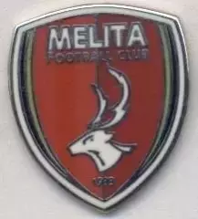 футбол.клуб Меліта (Мальта)1 ЕМАЛЬ / Melita St.Julian's,Malta football pin badge