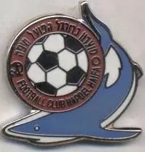 футбол.клуб Хапоель Хайфа (Ізраїль) ЕМАЛЬ/Hapoel Haifa,Israel football pin badge