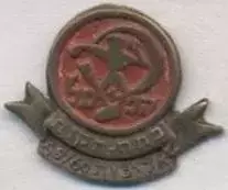 футбол.клуб Хап.Петах-Т.(Ізраїль) важмет /Hapoel Petah Tikva,Israel football pin