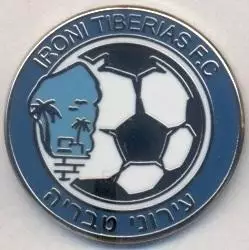 футбол.клуб Іроні Тіберіас (Ізраїль)2 ЕМАЛЬ / Ironi Tiberias,Israel football pin