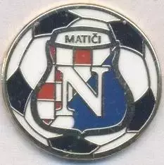 футбол.клуб Напредак (Боснія) ЕМАЛЬ/NK Napredak Matici,Bosnia football pin badge