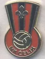 футбол.клуб Челік Зеніца (Боснія)2 ЕМАЛЬ /Celik Zenica,Bosnia football pin badge