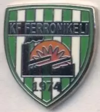 футбол.клуб Феронікелі (Косово)1 ЕМАЛЬ /KF Ferronikeli,Kosovo football pin badge